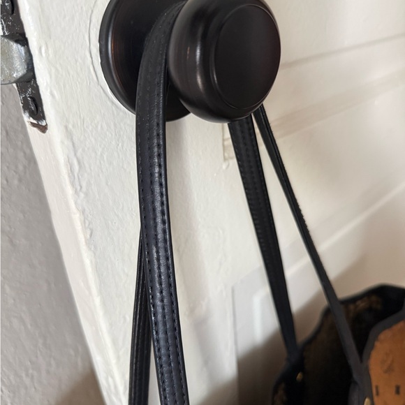 MCM EUC Cognac & Black Tote with Unbranded Dustbag - Picture 11 of 14